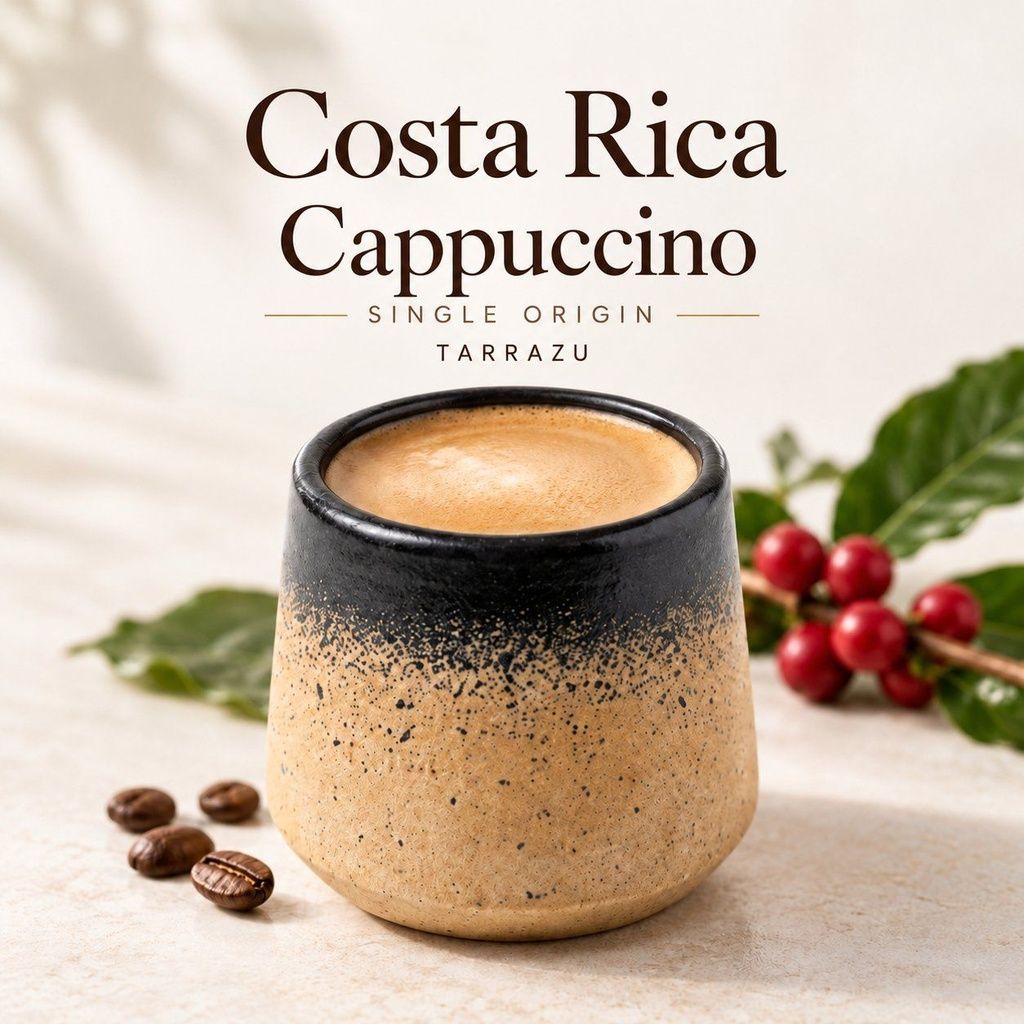 Kapuçino Costa Rica Tarrazu