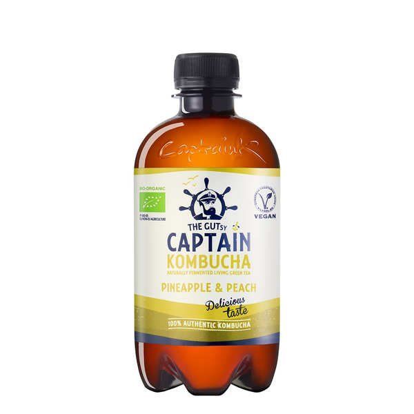 Pineapple Captain Kombucha